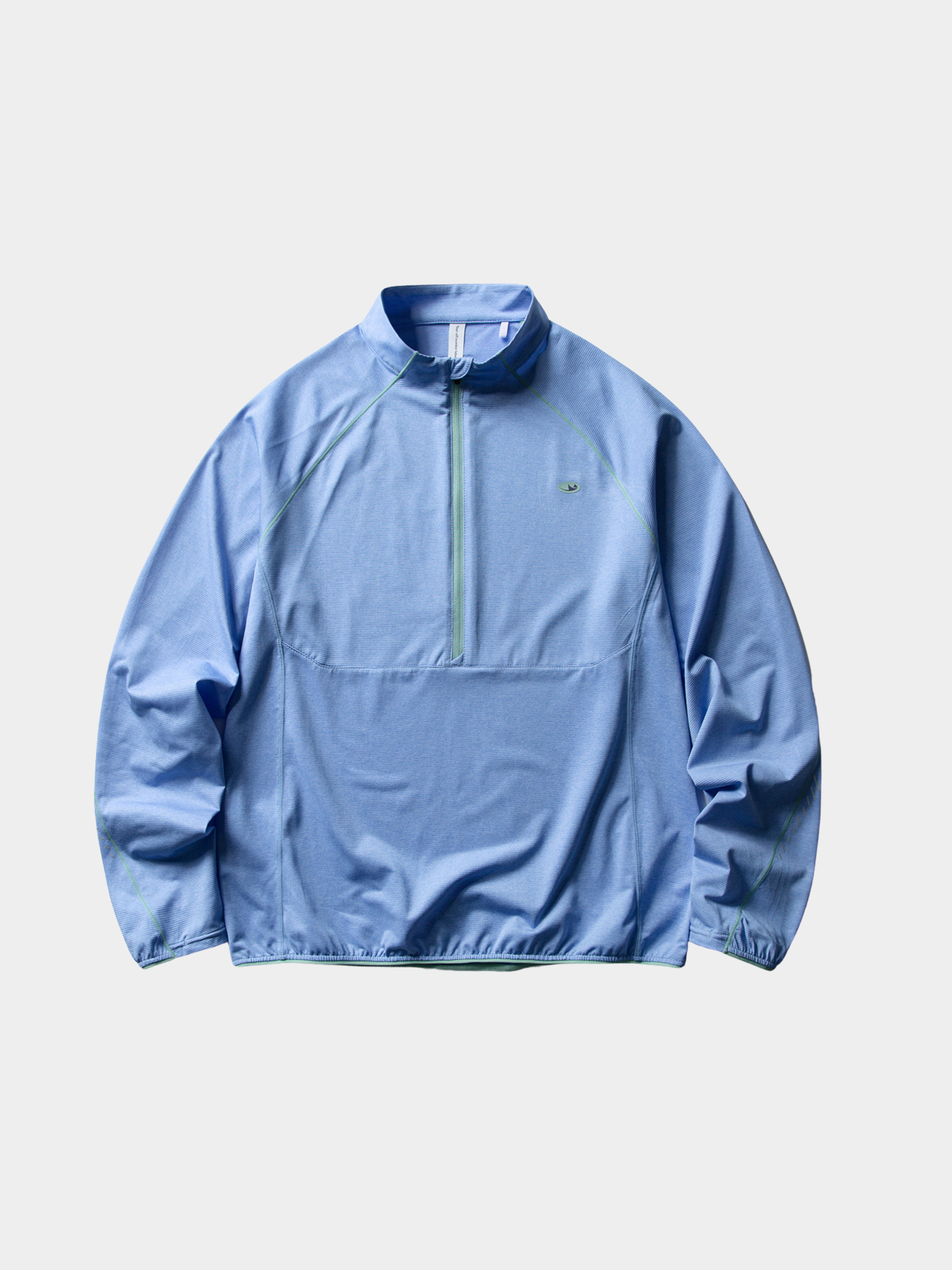 Snappy - Unisex Moisture-Wicking Quick-Dry Half-Zip Long Sleeve T-Shirt