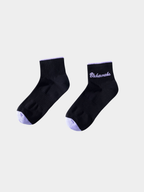Flutter - Breathable Embroidered Cotton Ankle Socks