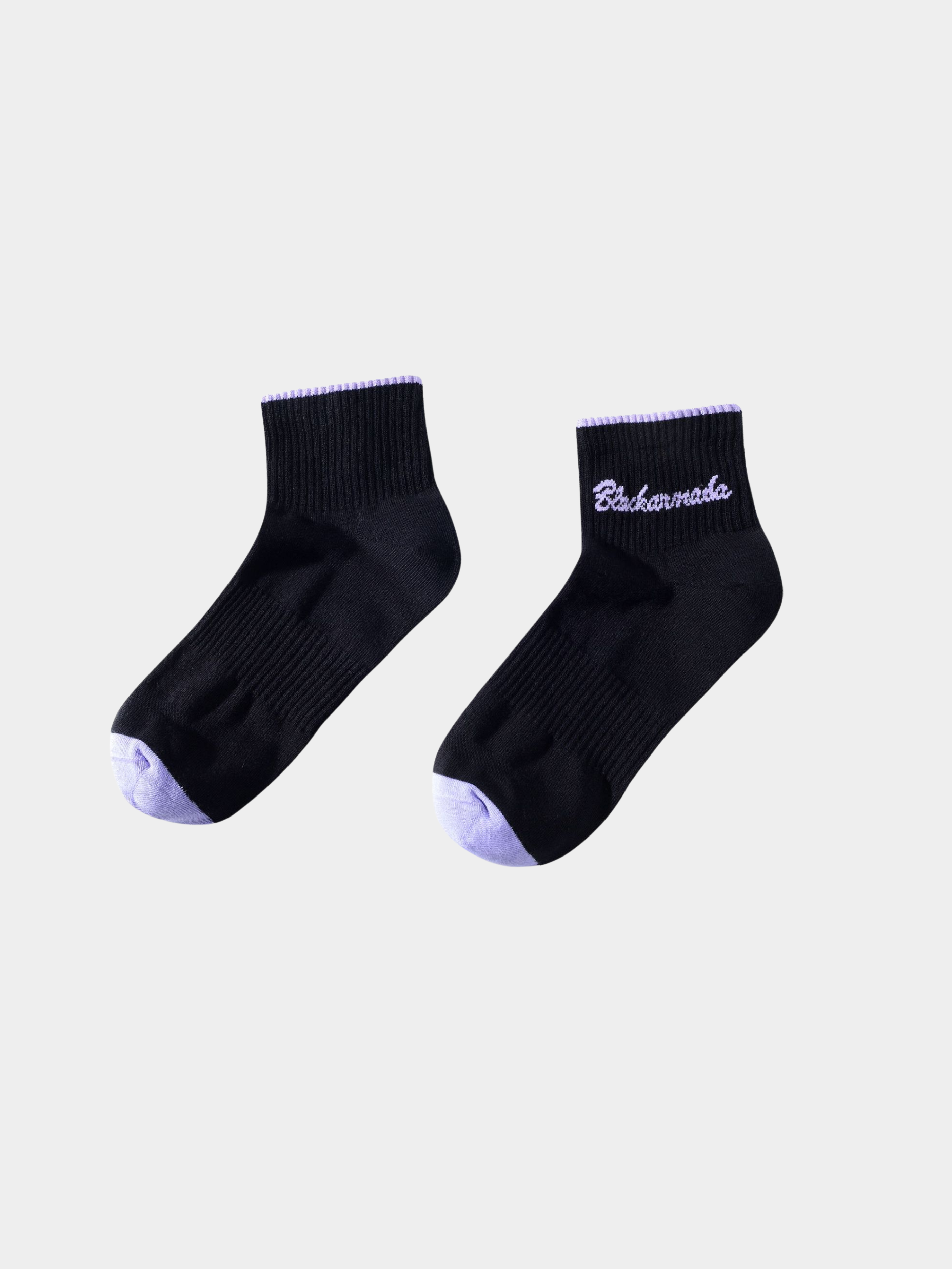 Flutter - Breathable Embroidered Cotton Ankle Socks