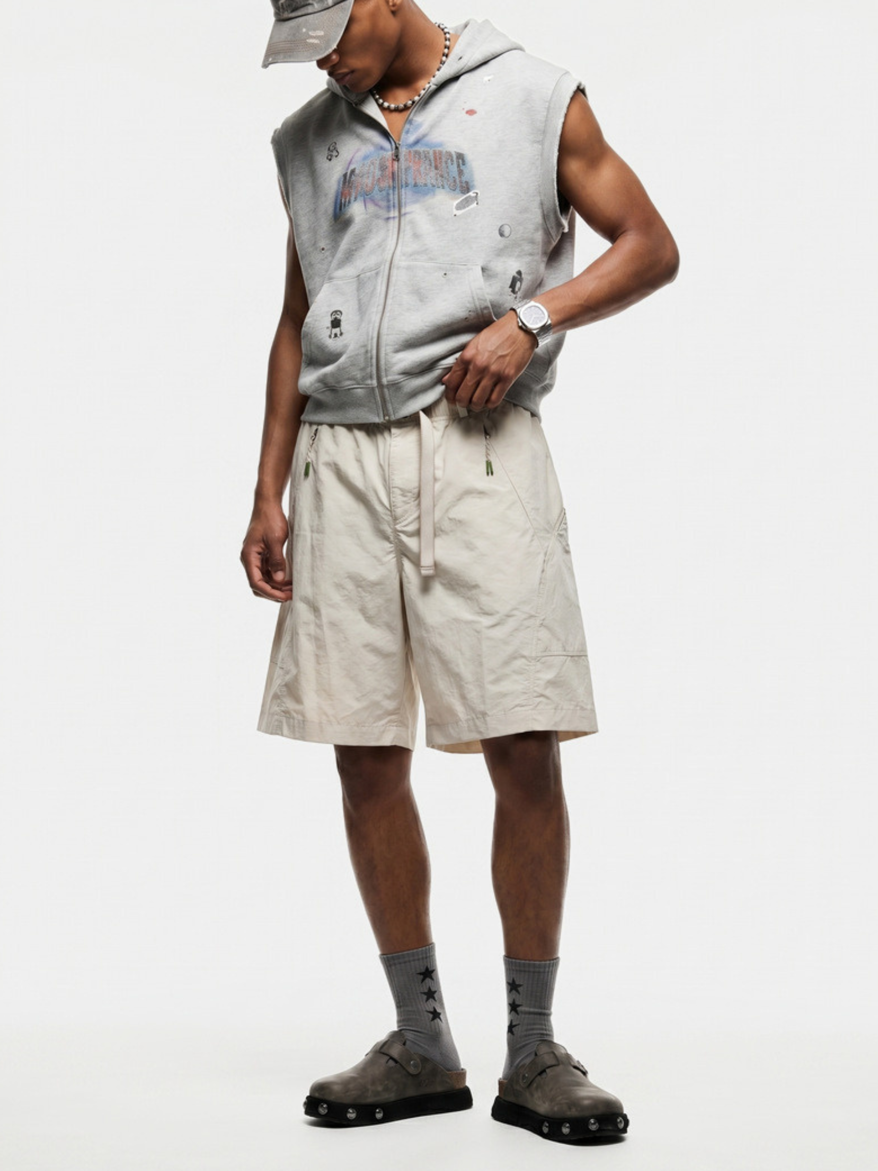 Corduroy - Unisex Water-Repellent Wrinkle-Resistant Curved Utility Shorts