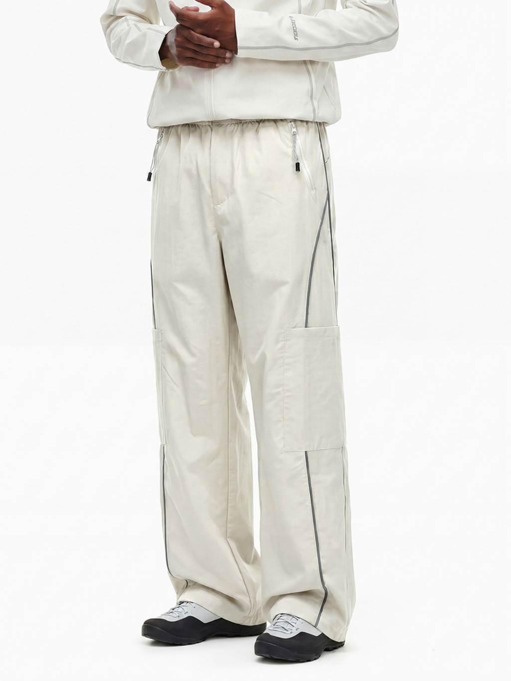 Resilio - Unisex Lightweight Straight-Leg Parachute Cargo Pants