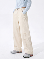AlpineScope - Durable Cotton Curved Utility Cargo Pants
