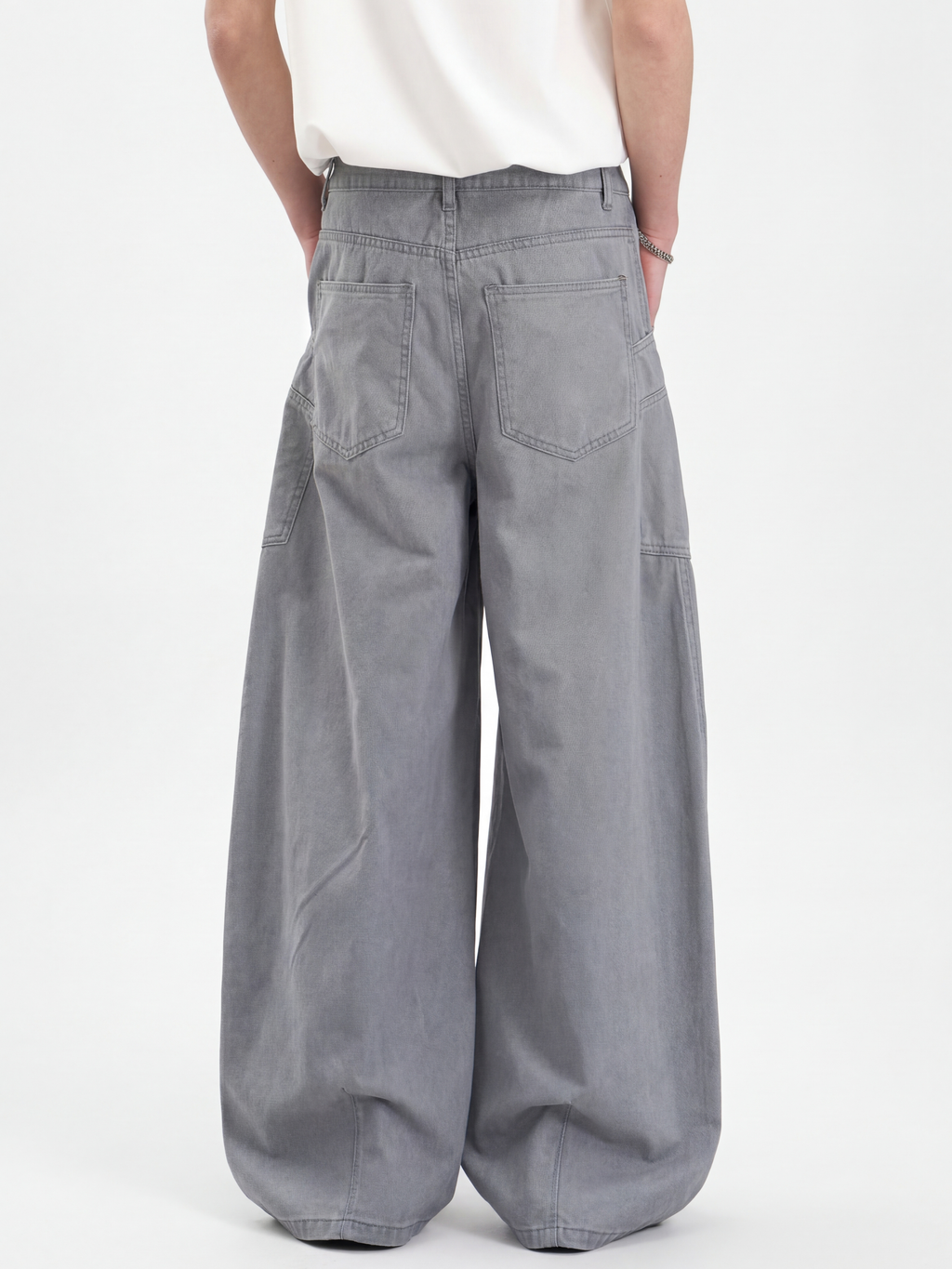 Ironcrest - Men's Washed Cotton Large Pockets Pants