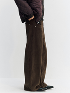 EchoBoard - Unisex Wrinkle-Resistant Corduroy Curved-Leg Casual Pants