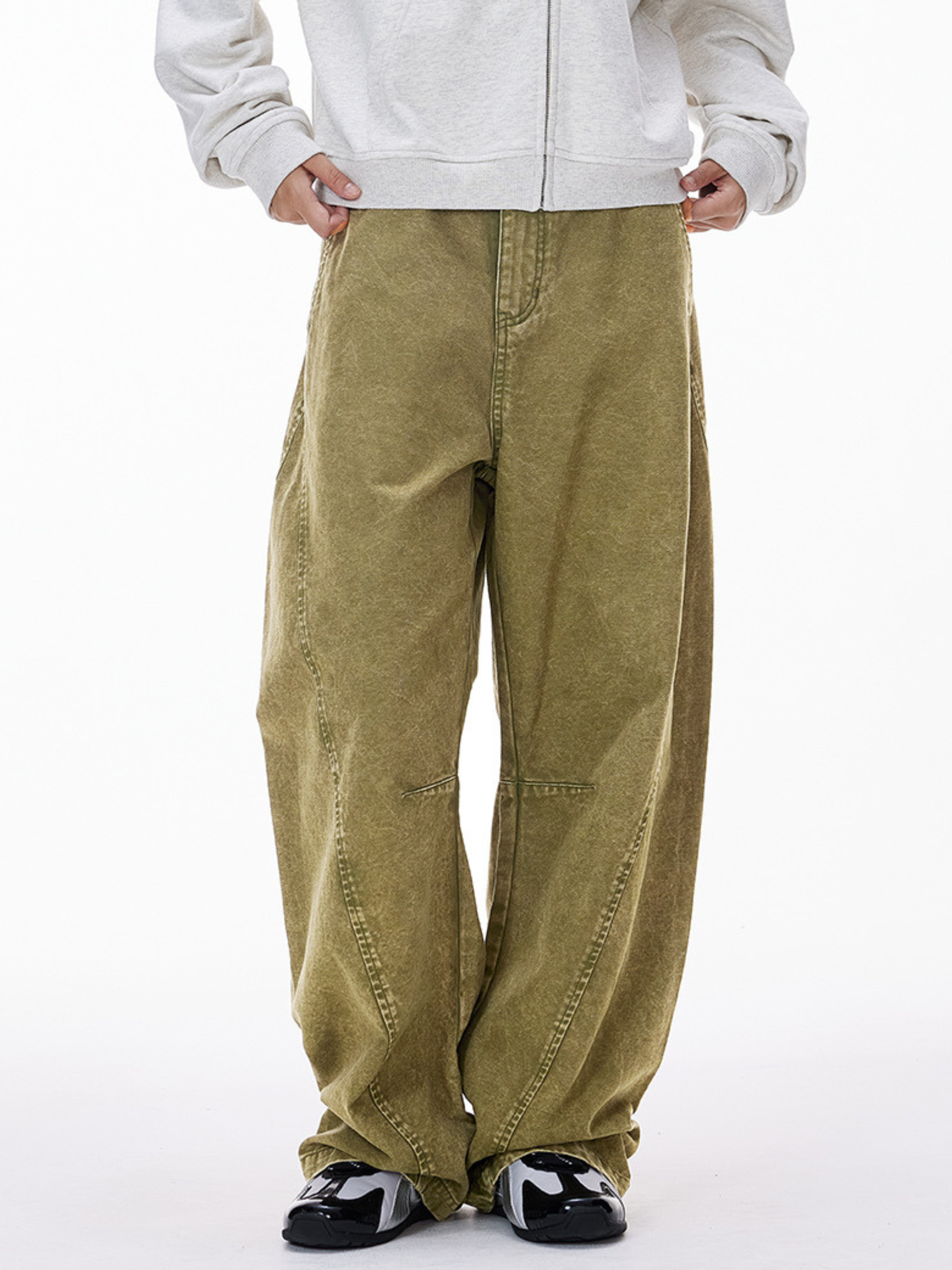 Stormveil - Unisex Washed Canvas Utility Cargo Pants