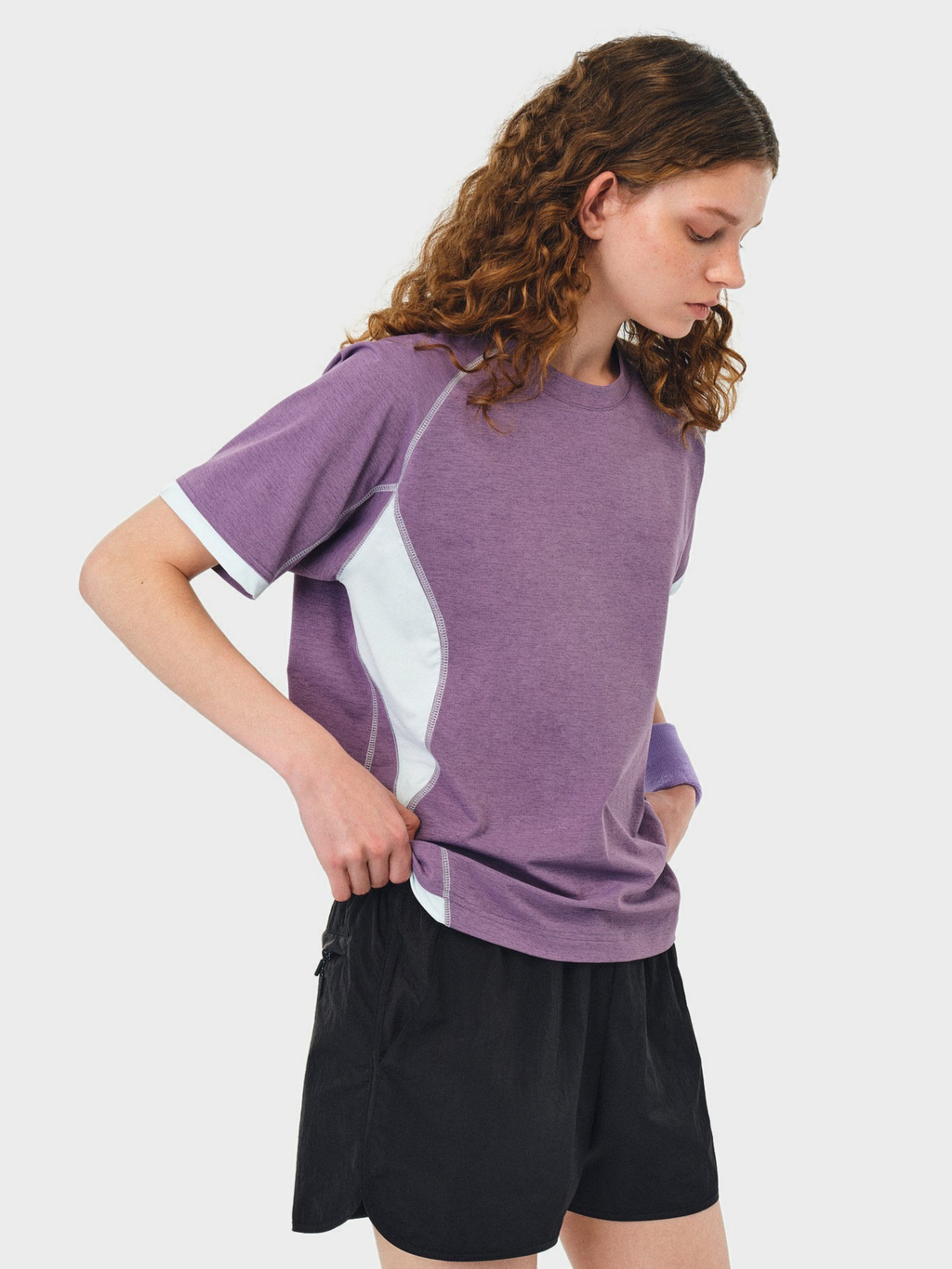 Fireclaw - Quick-Dry Colorblock Performance T-Shirt