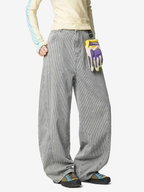 Highclimb - Striped Straight-Leg Pants