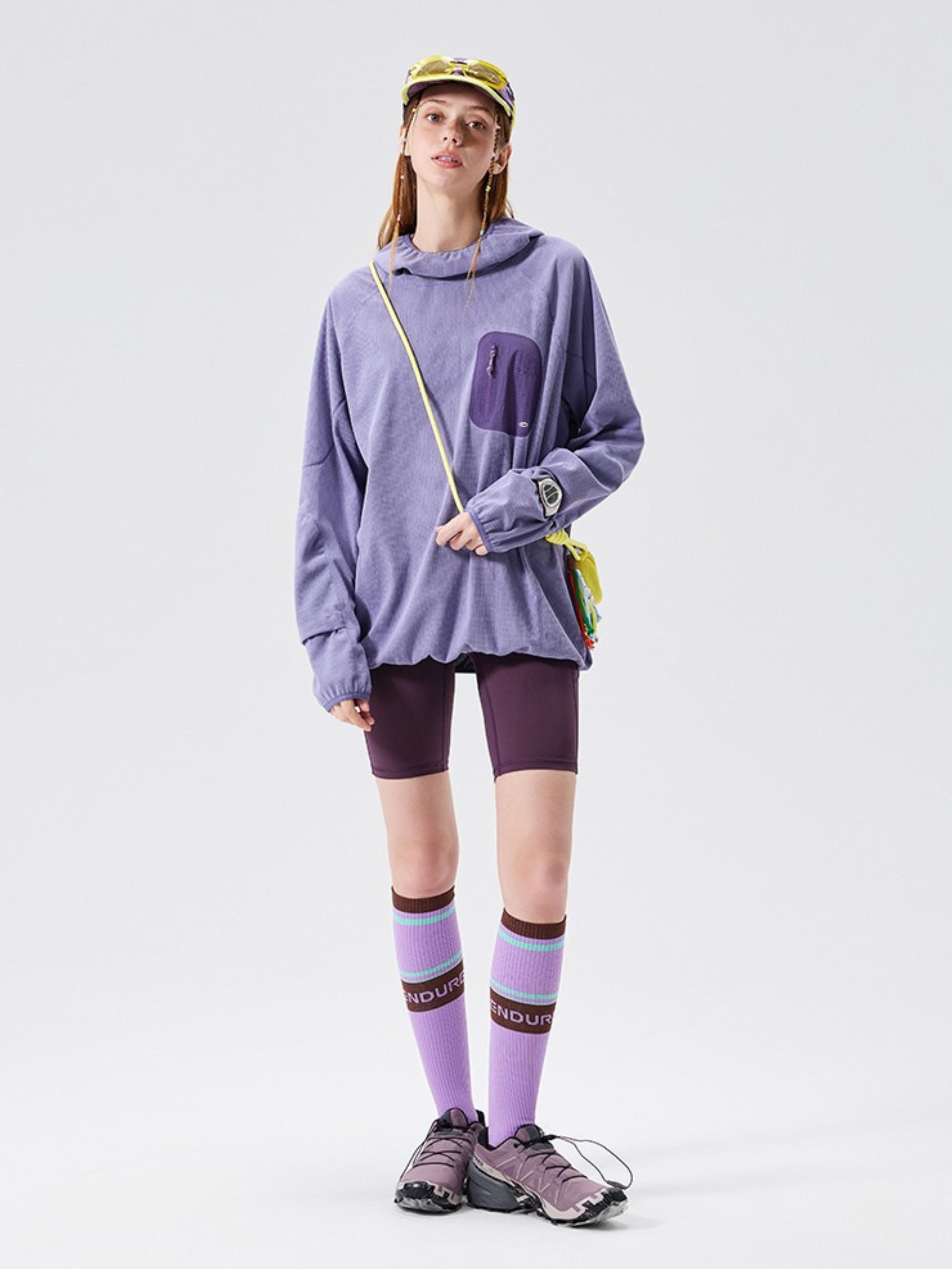 Crag - Moisture-Wicking High Neck Hoodie Base Layer