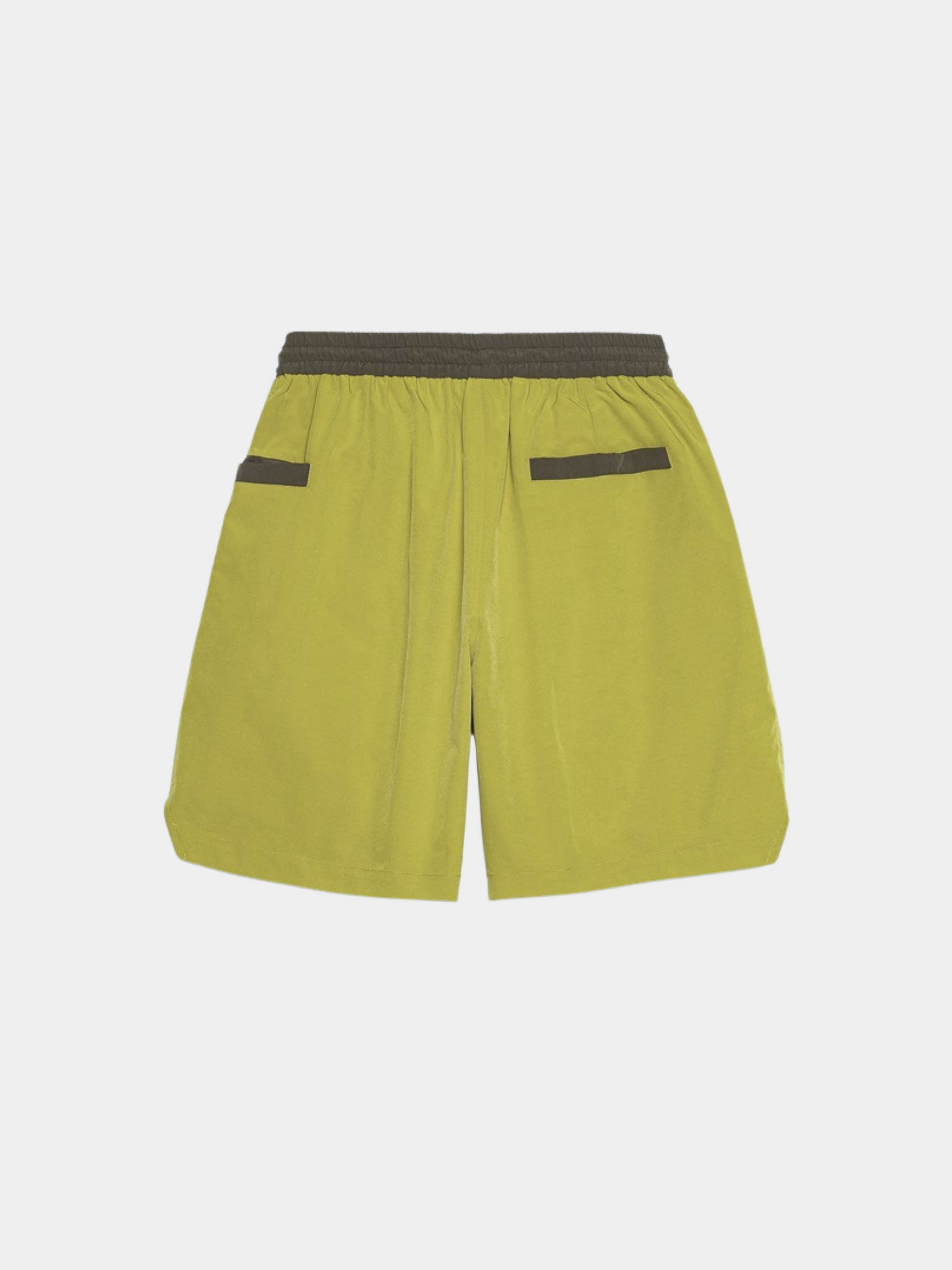 BaseCooler - Men's Water-Repellent Color-Block Patchwork 5-Inch Shorts