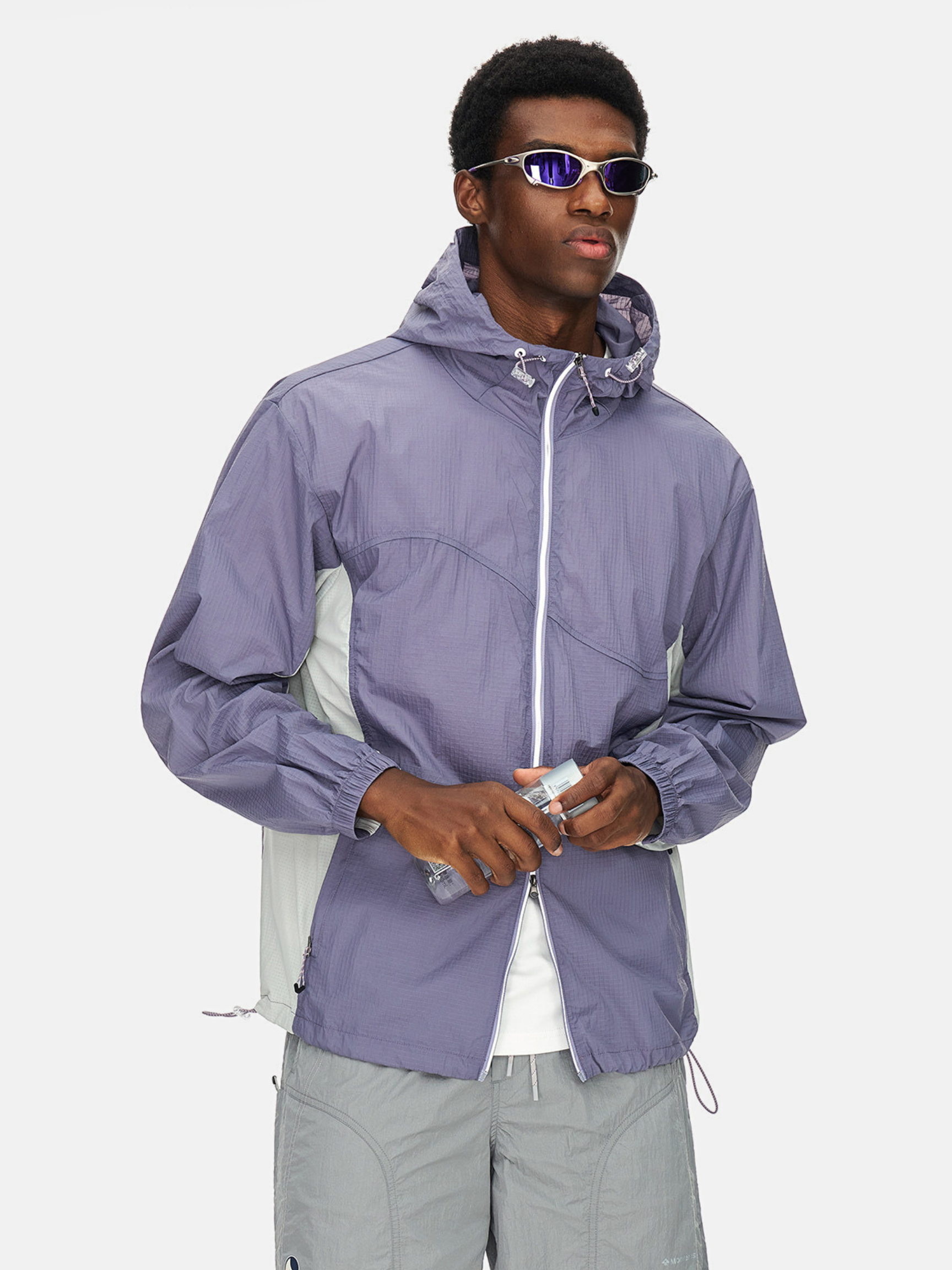 Holdfast - Unisex UPF50+ Cooling Hooded Sun Protection Jacket