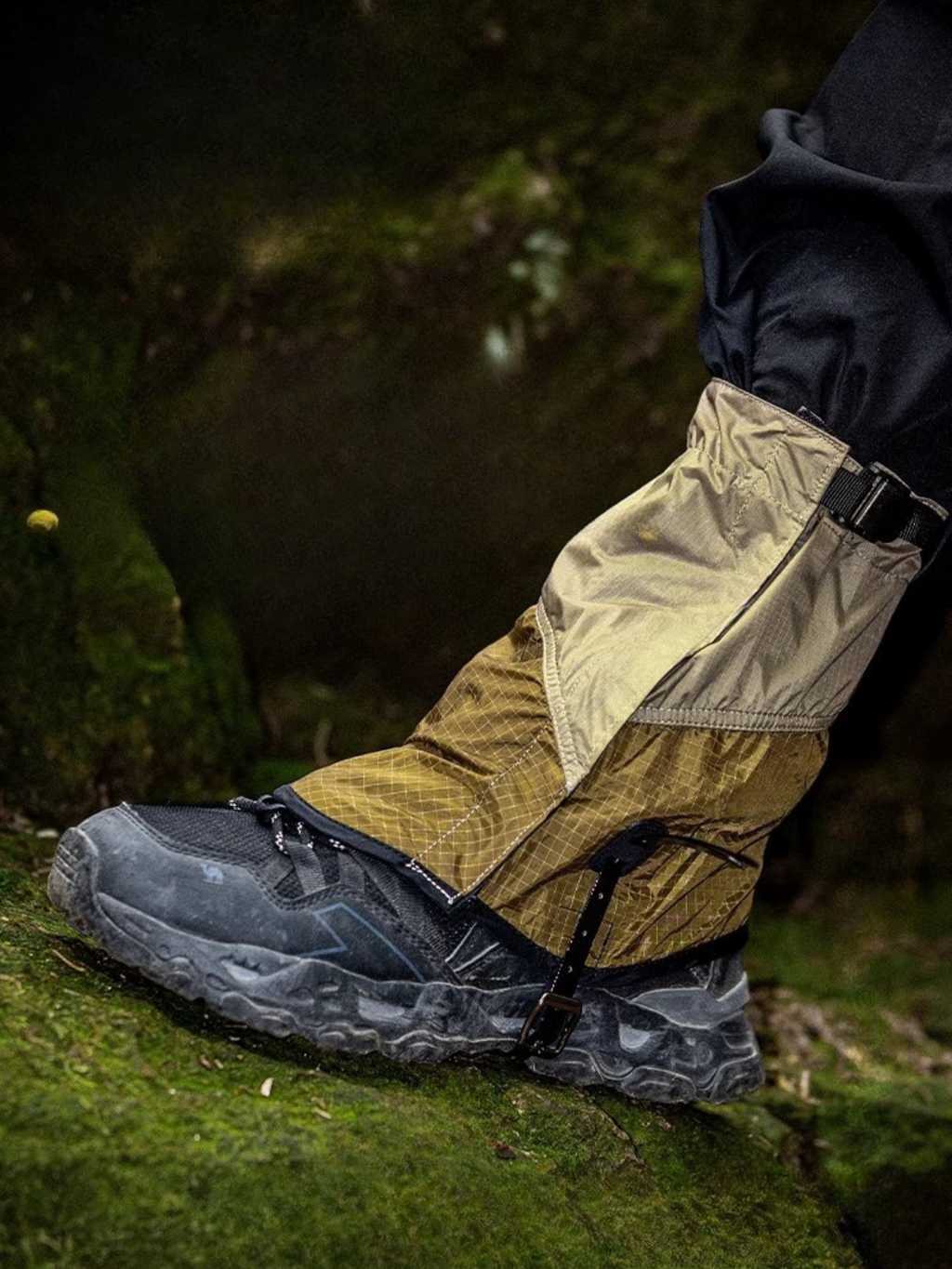 LynxCase - Unisex 8K Waterproof Sandproof, Snowproof, Tear-Resistant Desert & Snow Gaiters