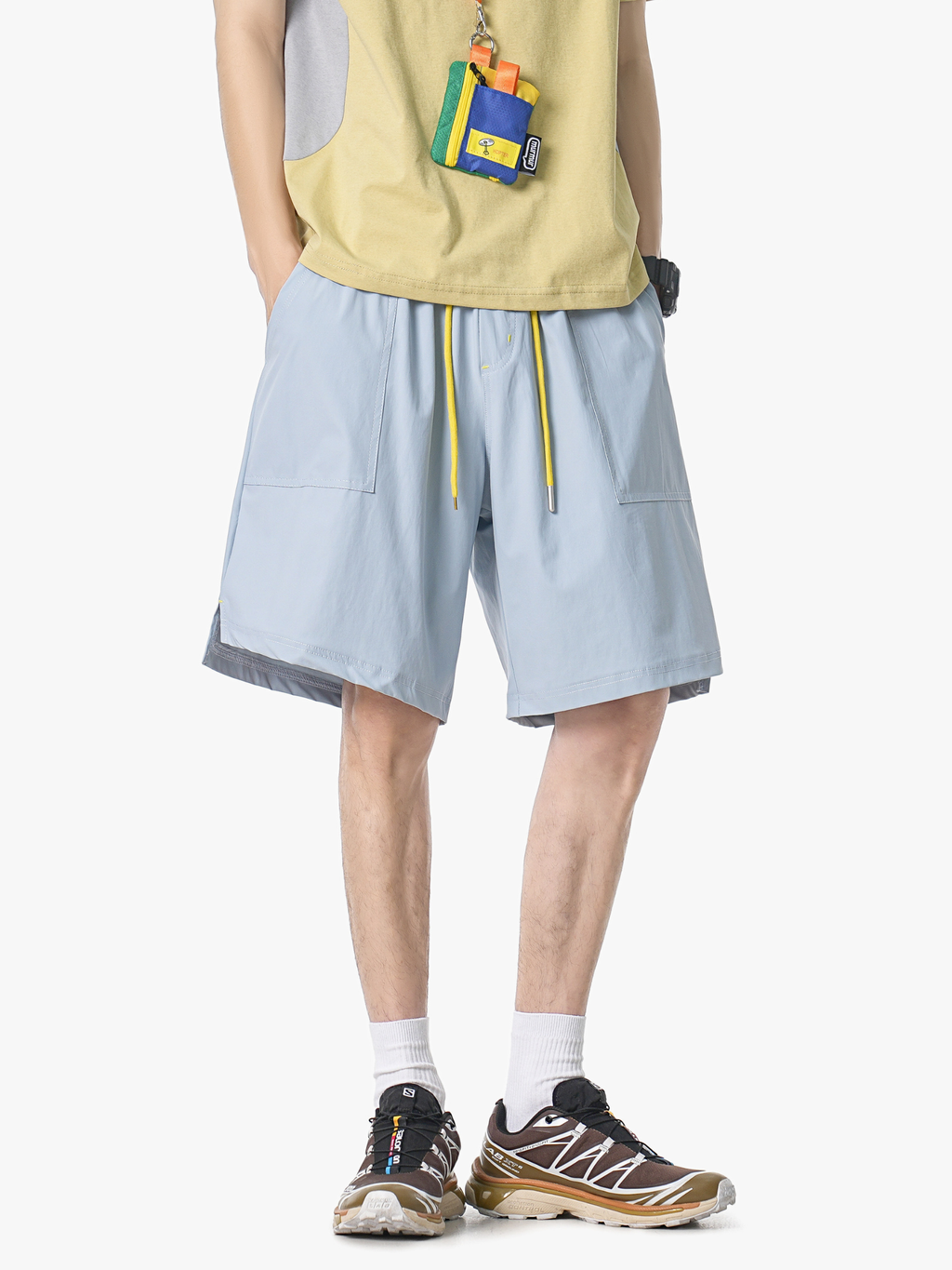 FrostShell - Unisex Cooling Breathable Wide-Leg Shorts