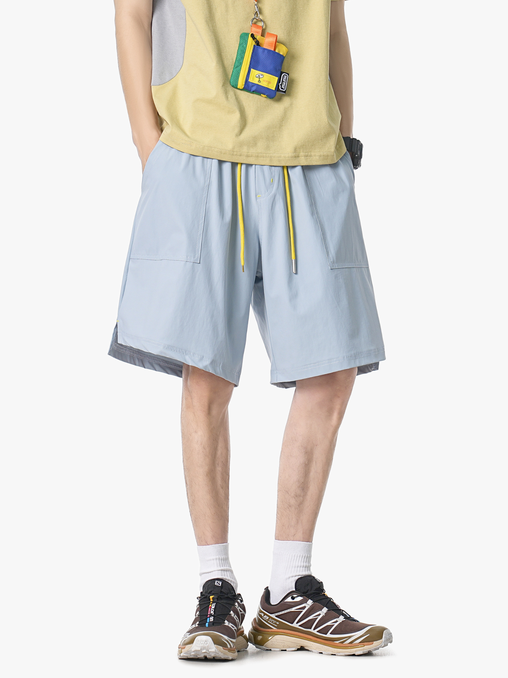 FrostShell - Unisex Cooling Breathable Wide-Leg Shorts