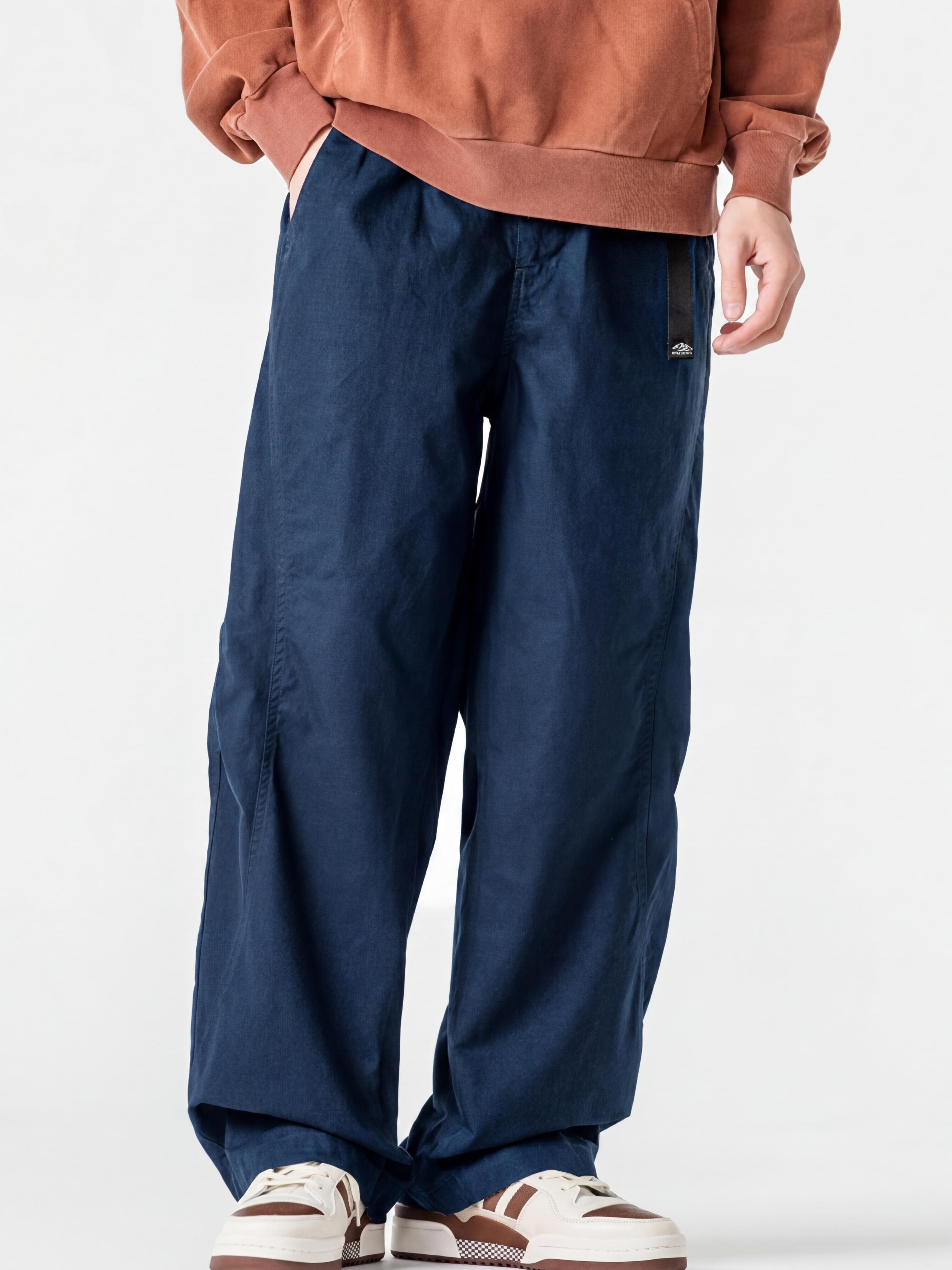 Windlore - Men's Loose-Fit Cotton Utility Cargo Pants