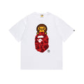 BAPE Red Camo Ape Head Graphic T-Shirt