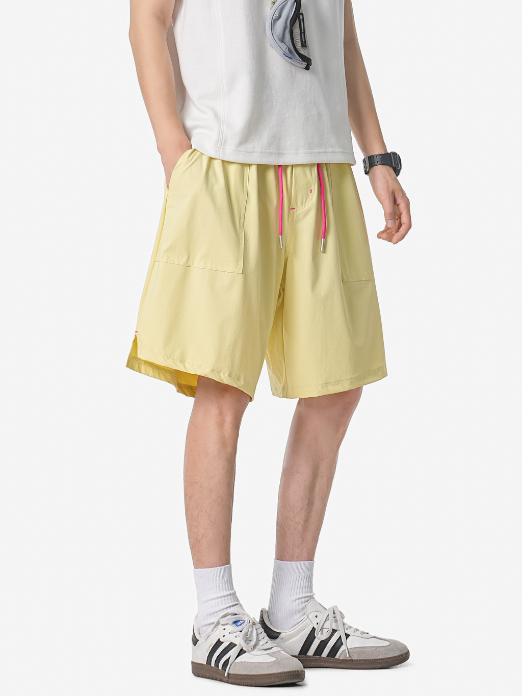 FrostShell - Unisex Cooling Breathable Wide-Leg Shorts