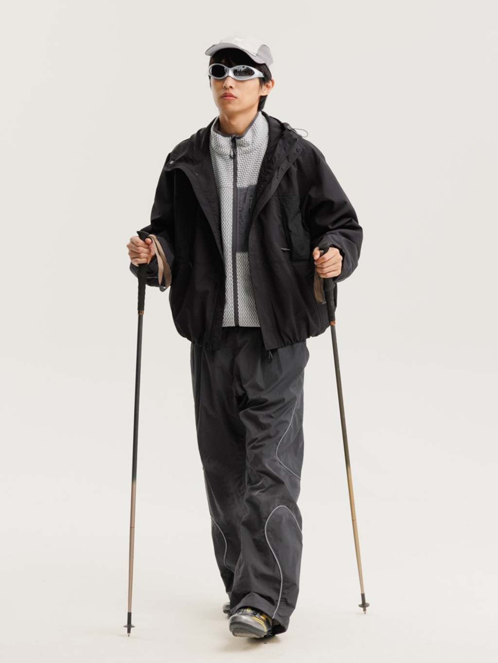 Timbertrail - Loose Fit Waterproof Hooded Jacket