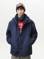 Spirewood - Unisex Water-Repellent 3-in-1 Detachable Hard Shell Jacket