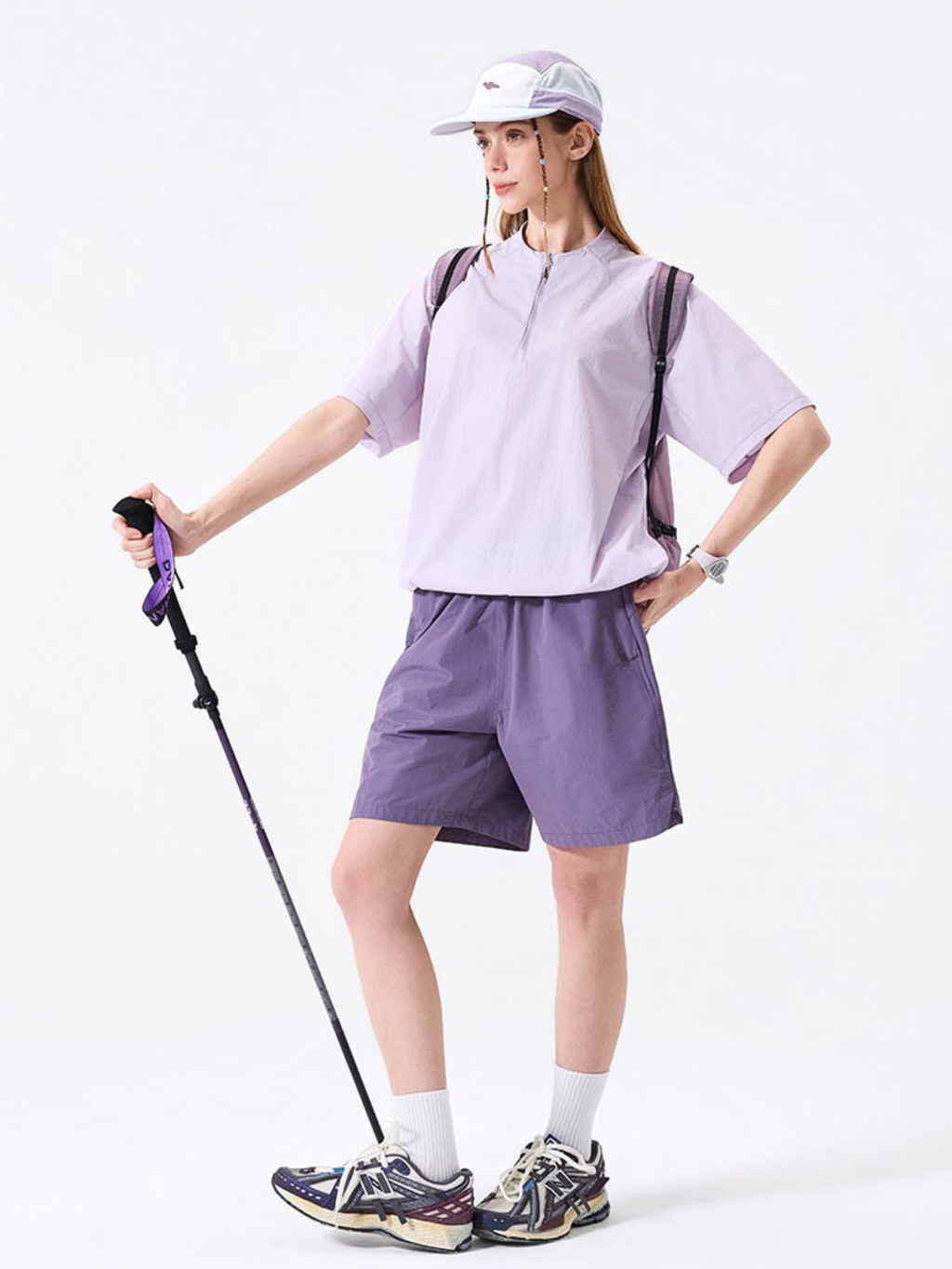 VentFlow - Unisex Moisture-Wicking Half-Zip Quick-Dry T-Shirt