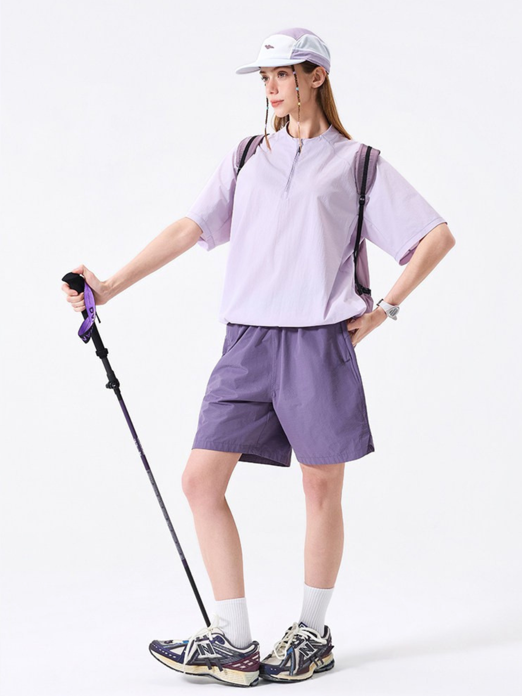 VentFlow - Unisex Moisture-Wicking Half-Zip Quick-Dry T-Shirt