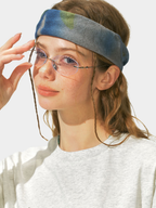 Ravencrest - Ramie-Cotton Abrasion-Resistant Patterned Headscarf