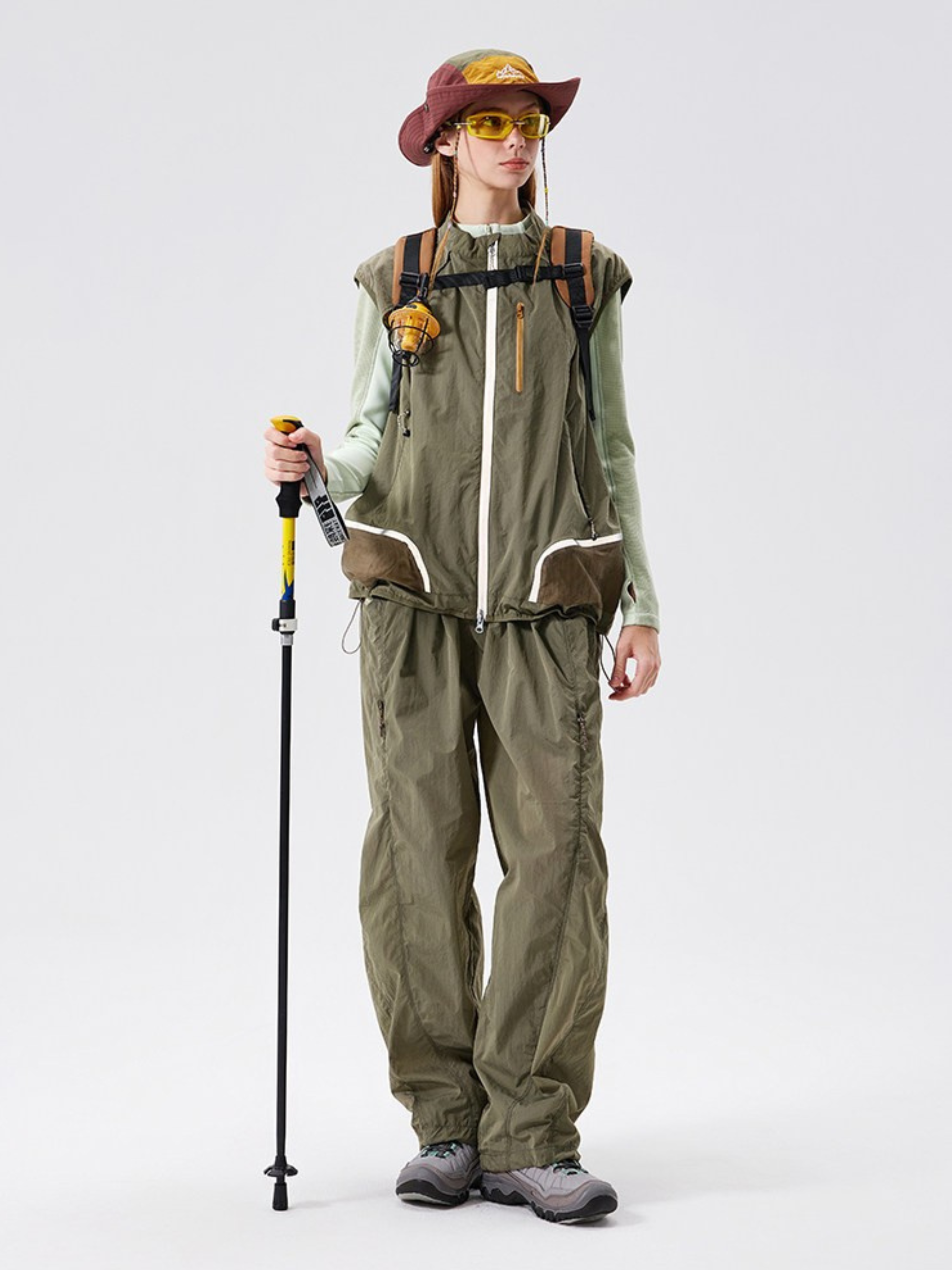 Outbound - Unisex Lightweight Quick-Dry Water-repellent Paratrooper Pants