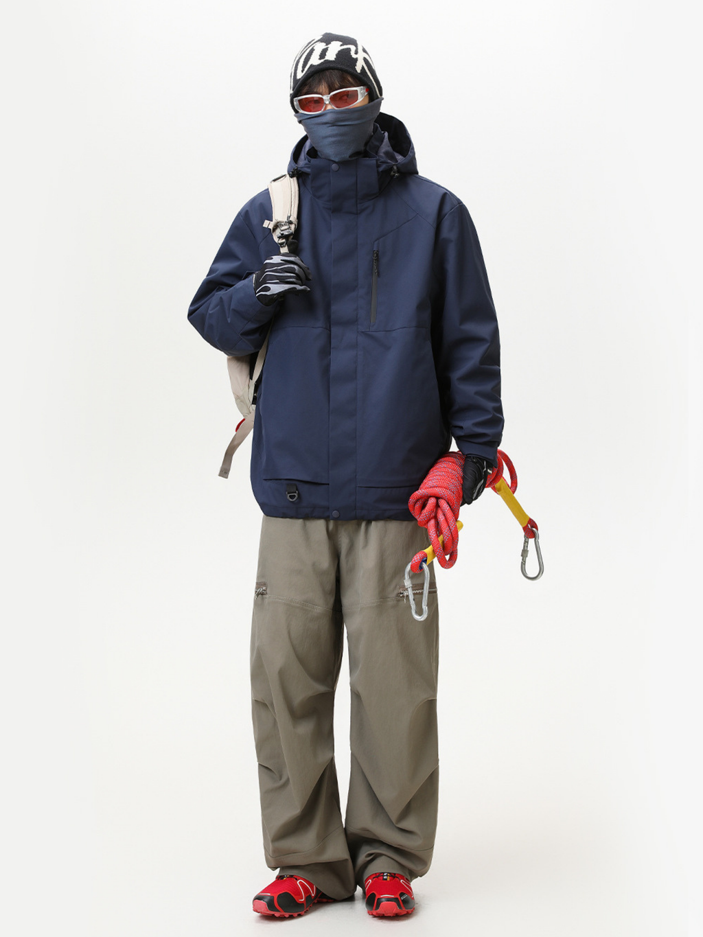 Spirewood - Unisex Water-Repellent 3-in-1 Detachable Hard Shell Jacket