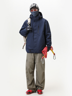 Spirewood - Unisex Water-Repellent 3-in-1 Detachable Hard Shell Jacket