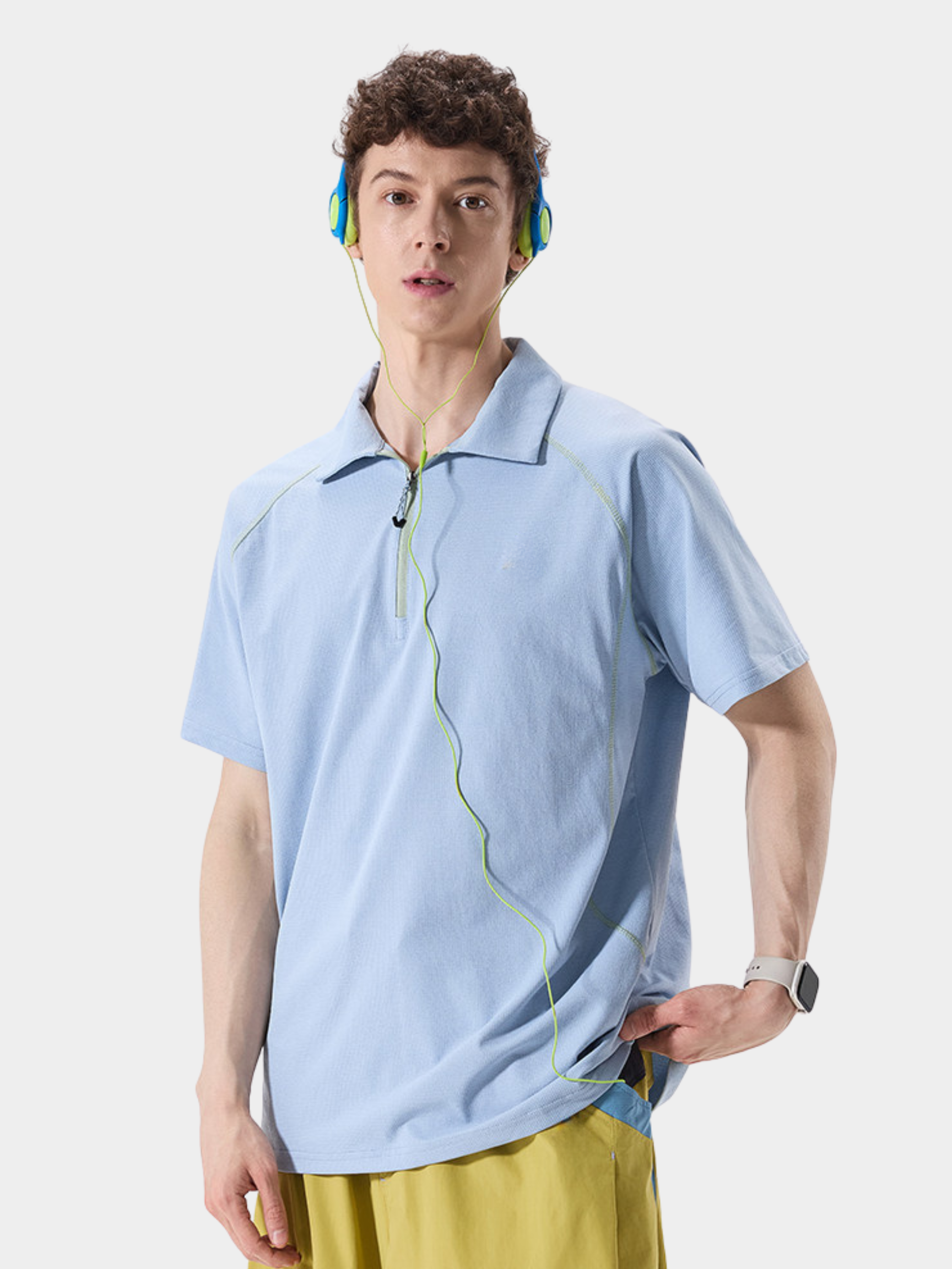 VeilLay - Men's UPF50+ Moisture-Wicking Sun Protection T-Shirt