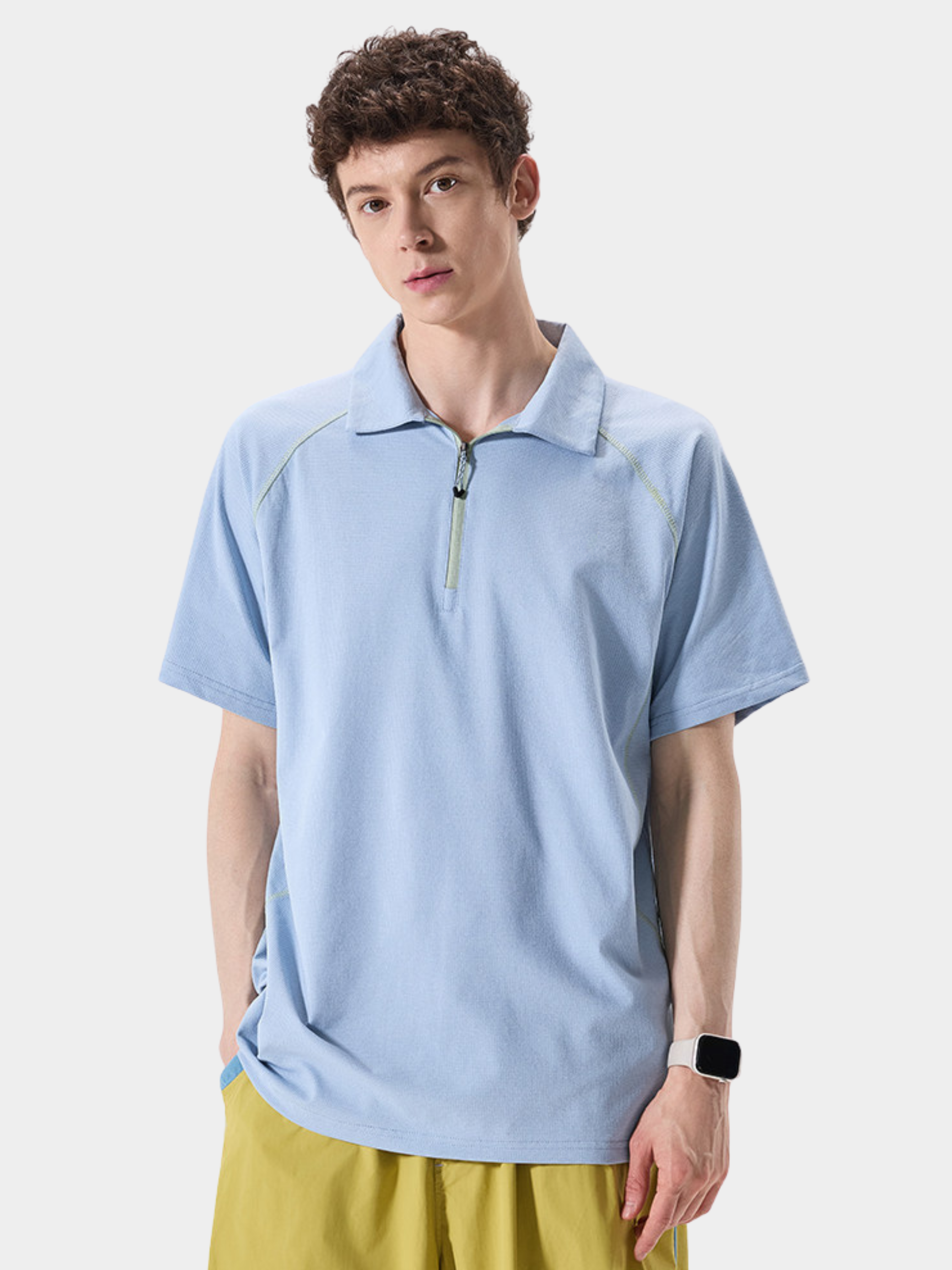 VeilLay - Men's UPF50+ Moisture-Wicking Sun Protection T-Shirt