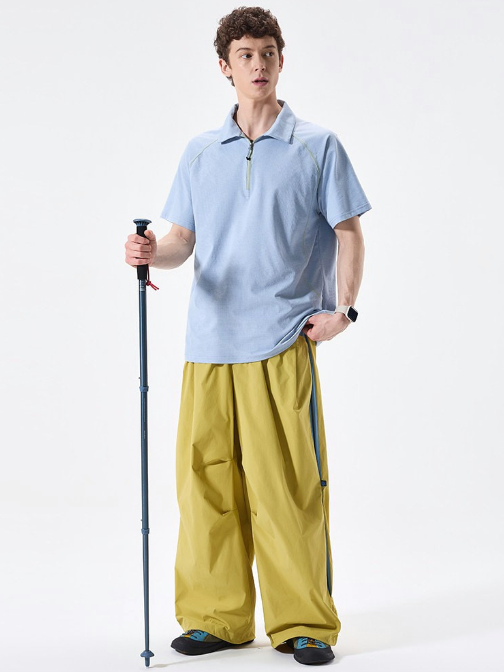 VeilLay - Men's UPF50+ Moisture-Wicking Sun Protection T-Shirt