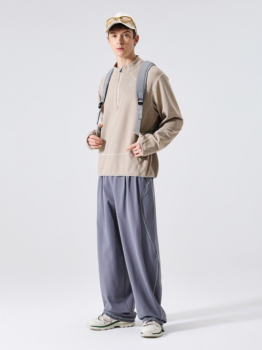 GorgePeak - Antistatic Moisture-Wicking Contrast Long Sleeve