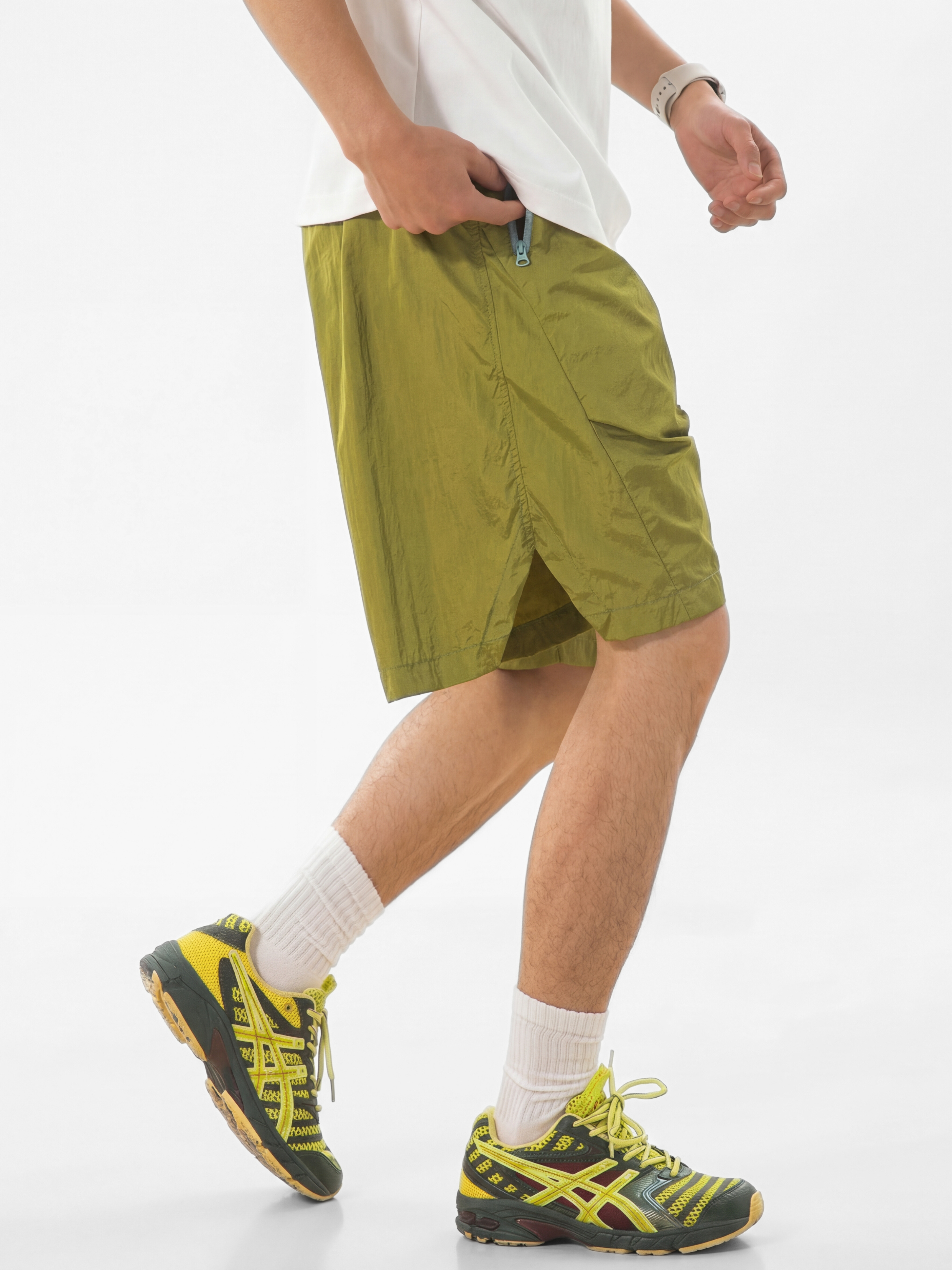 Grovefall - Men's Metallic Colorblock Water-Repellent Shorts