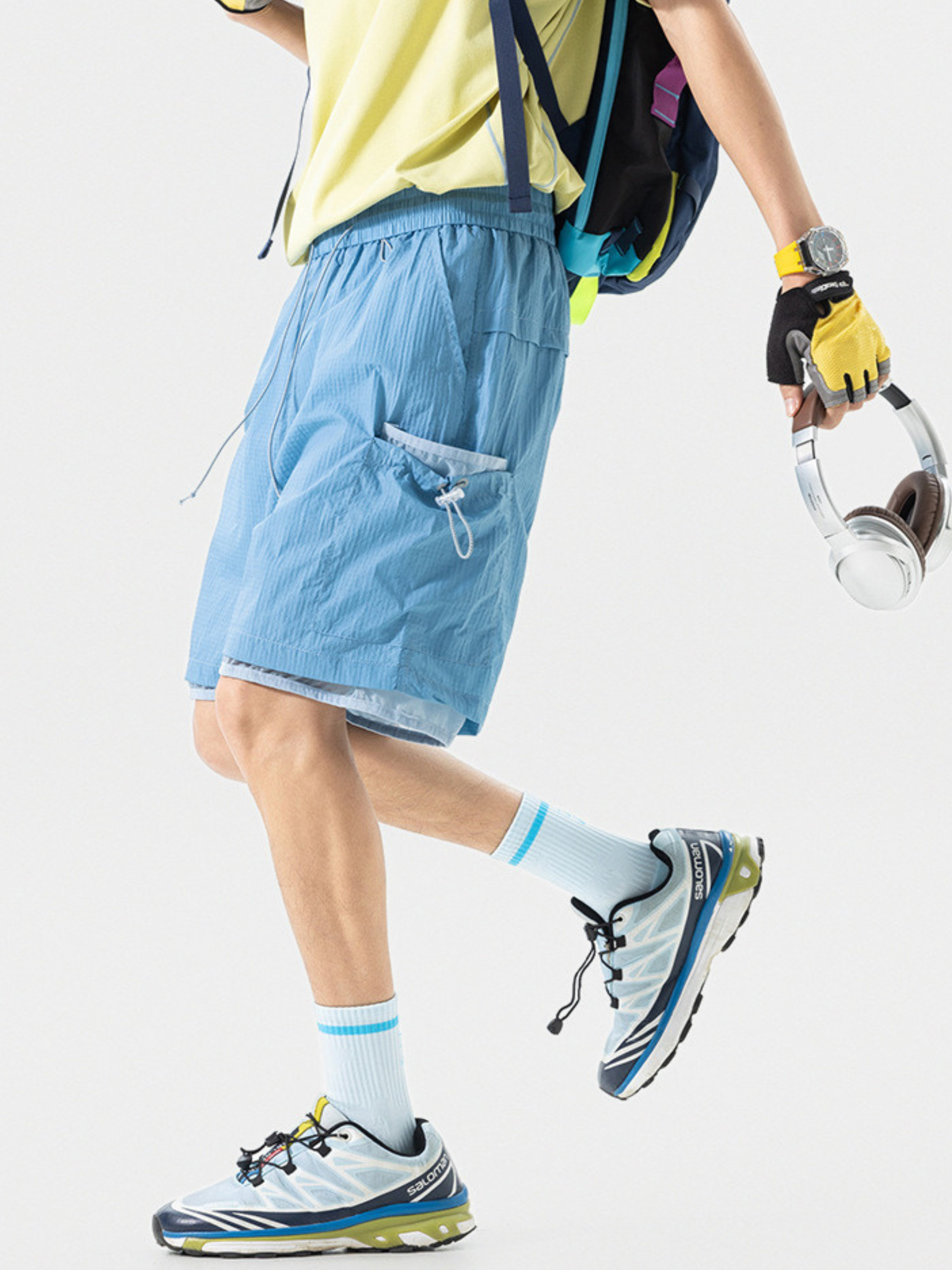 BaseNet - Men's Water-Repellent Breathable Quick-Dry Shorts