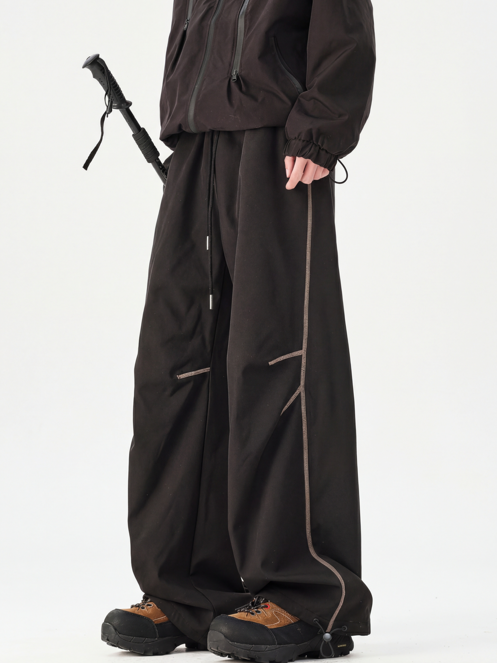 FireCoat - Contrast-Stitch Water-Repellent Fleece-Lined Pants