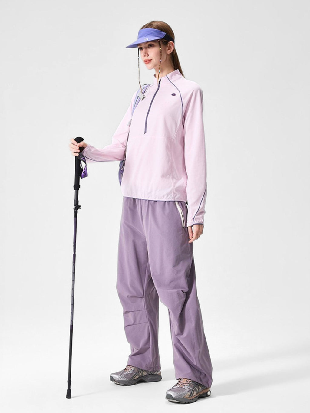 Snappy - Unisex Moisture-Wicking Quick-Dry Half-Zip Long Sleeve T-Shirt