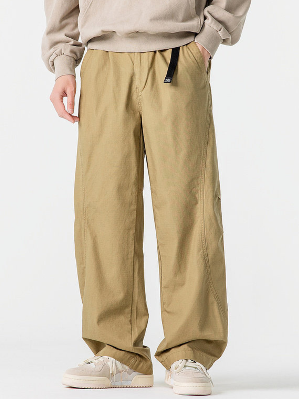 Windlore - Men's Loose-Fit Cotton Utility Cargo Pants