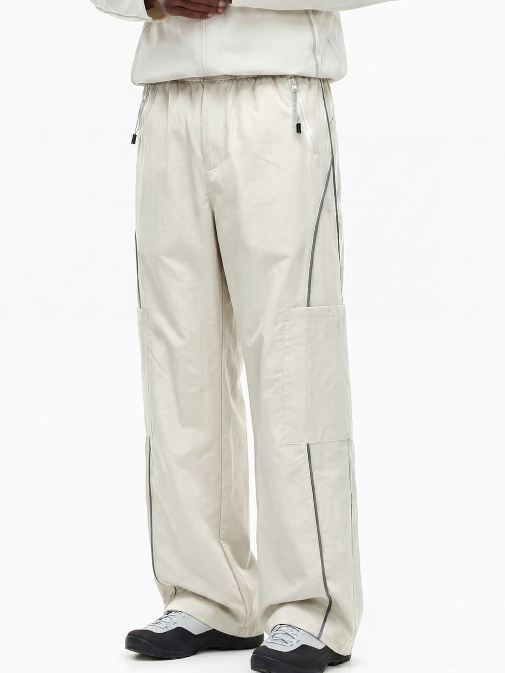 Resilio - Unisex Lightweight Straight-Leg Parachute Cargo Pants
