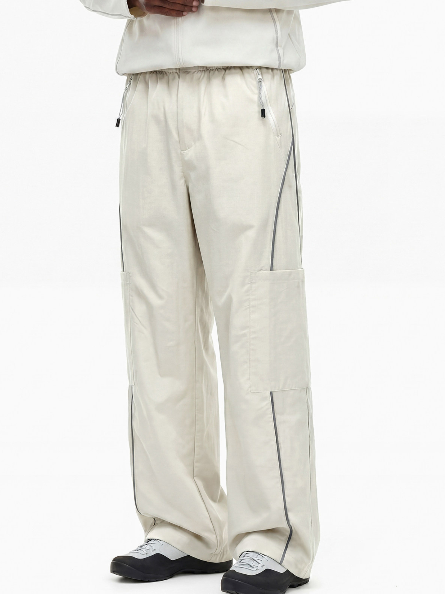 Resilio - Unisex Lightweight Straight-Leg Parachute Cargo Pants