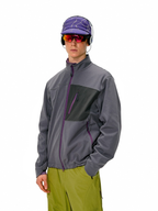 Driftcore - Unisex Teflon Water-Repellent Colorblock Stand Collar Jacket