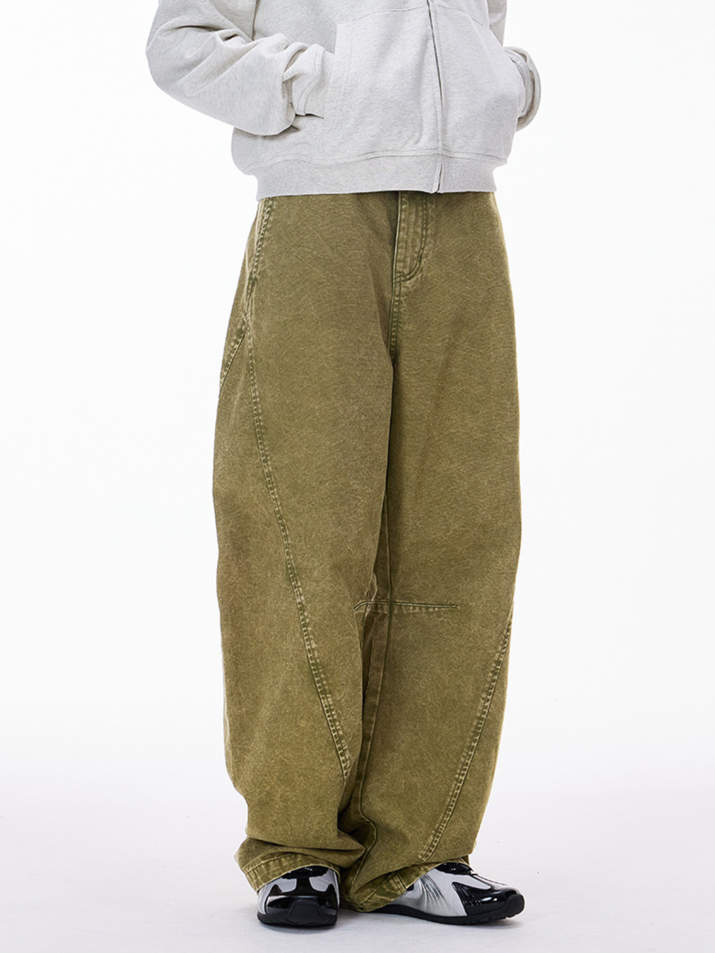 Stormveil - Unisex Washed Canvas Utility Cargo Pants
