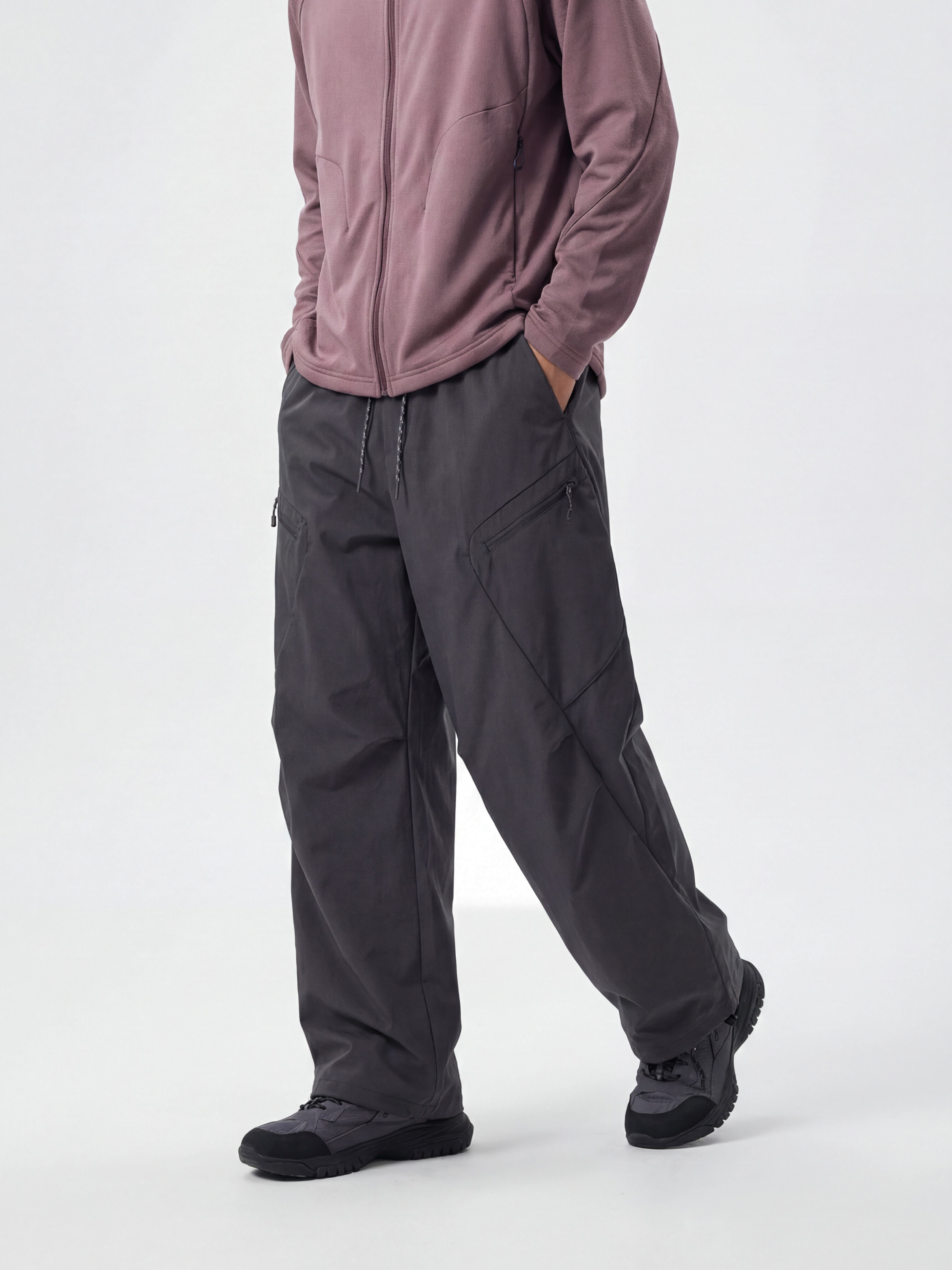 Emberfire - Unisex Water-Repellent Multi-Pocket Drawstring Utility Pants