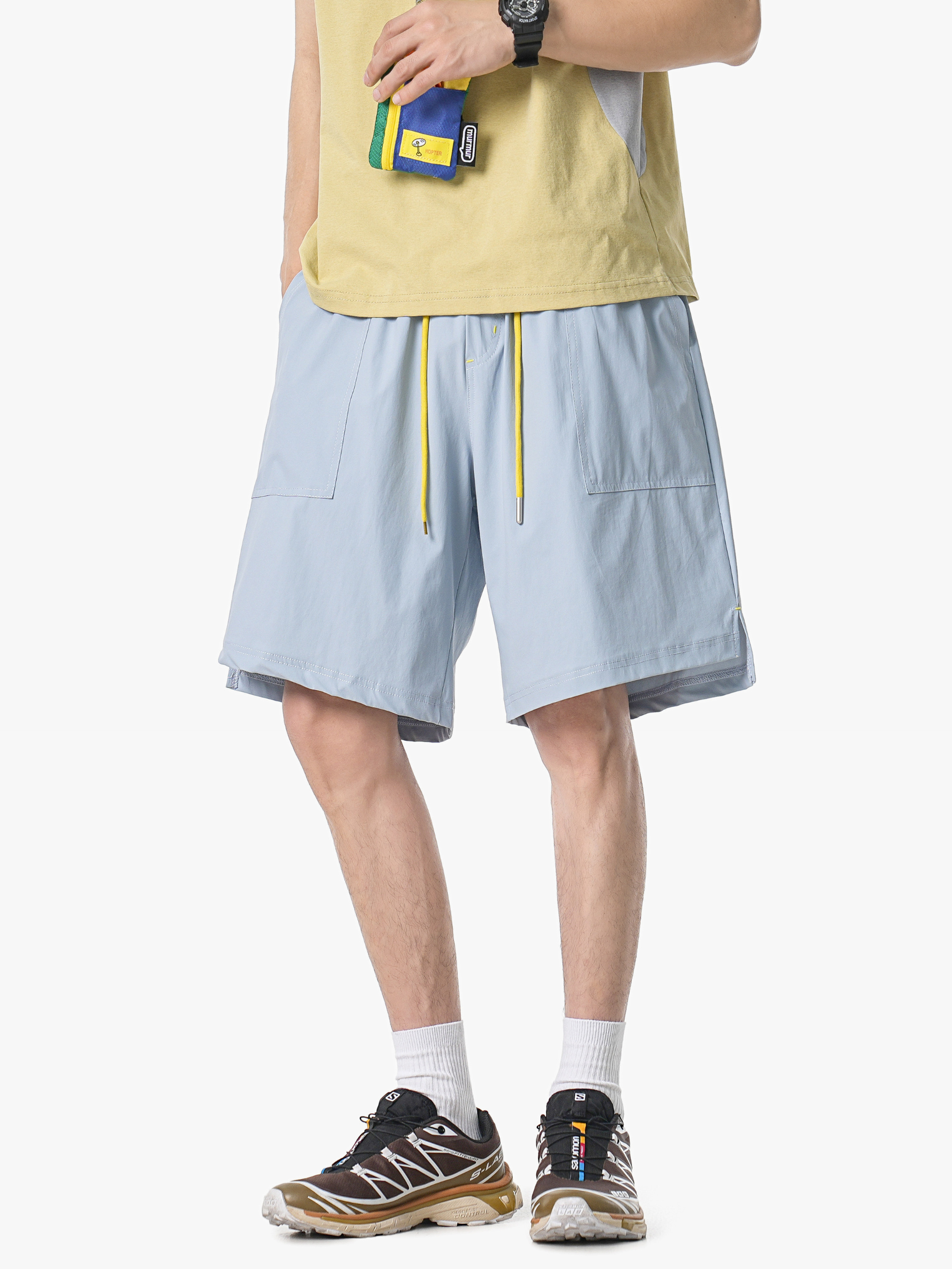 FrostShell - Unisex Cooling Breathable Wide-Leg Shorts