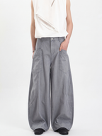 Ironcrest - Men's Washed Cotton Large Pockets Pants