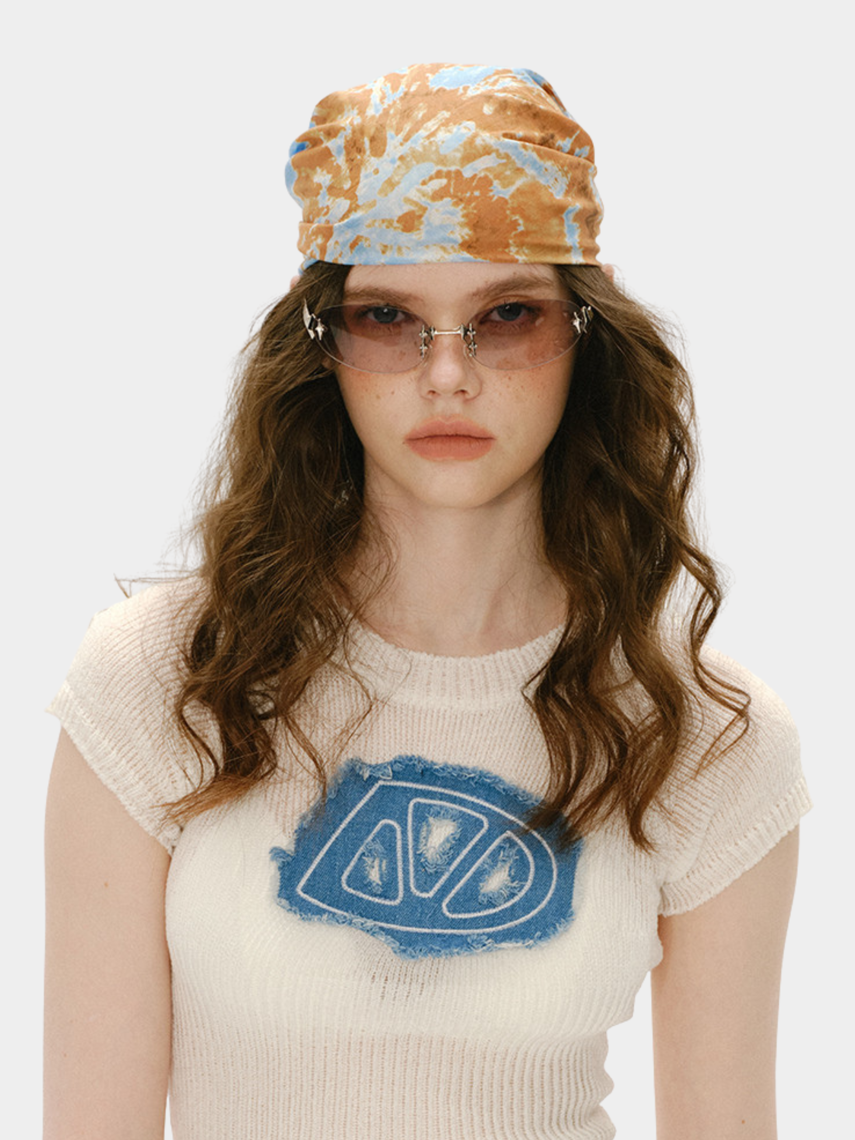 MistWrap - Breathable Tie-Dye Cotton Headscarf