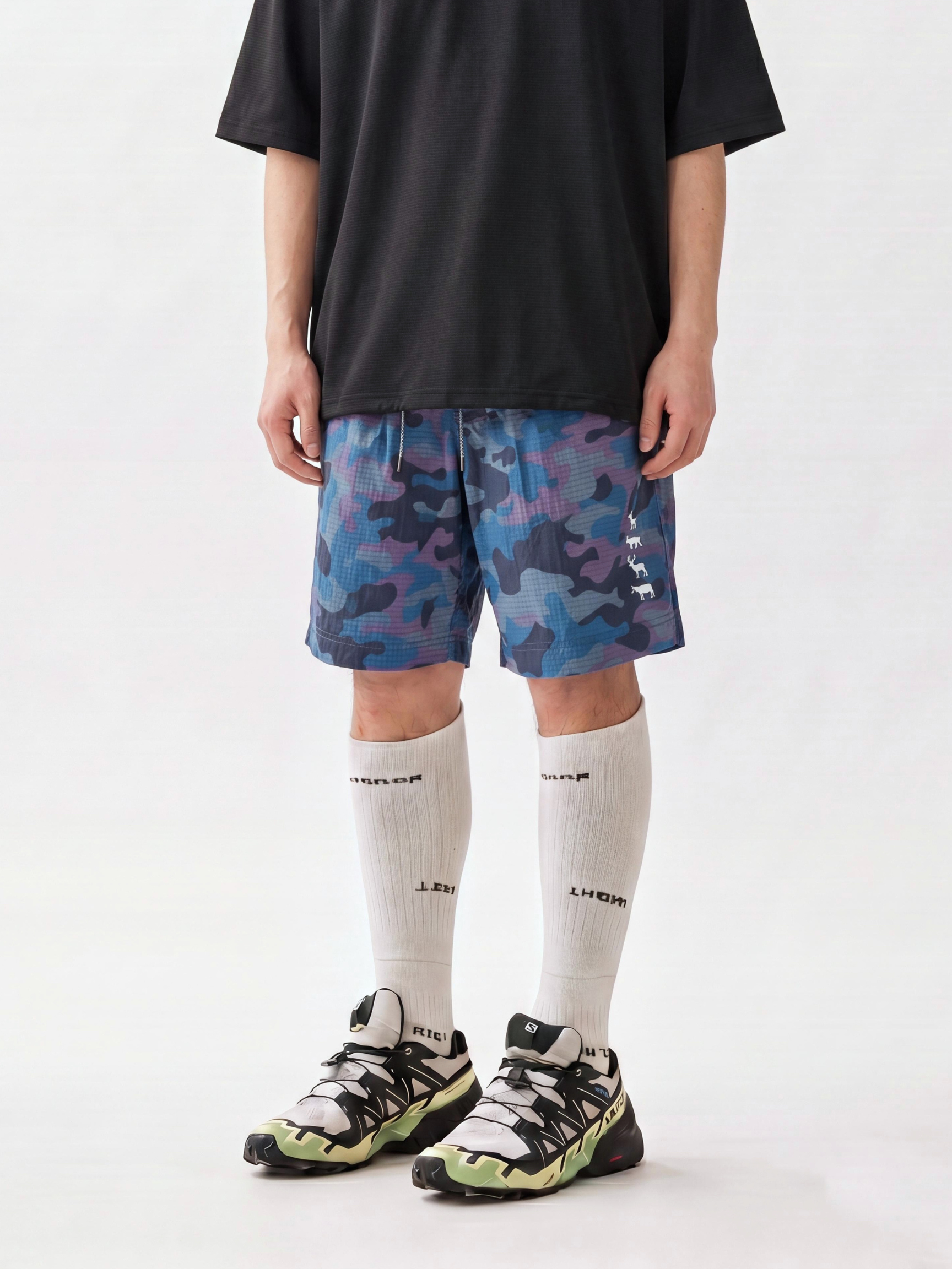 BaseBox - Men's Waterproof Breathable Camouflage Shorts