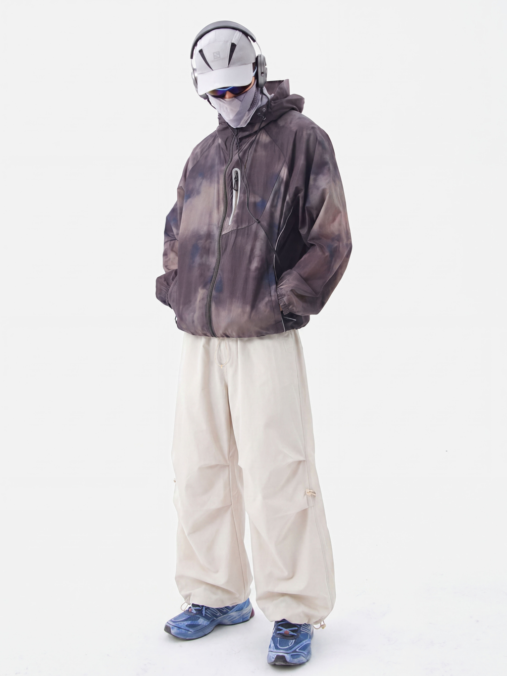 BaseGrill - Men's Quick-Dry Lightweight Parachute Pants