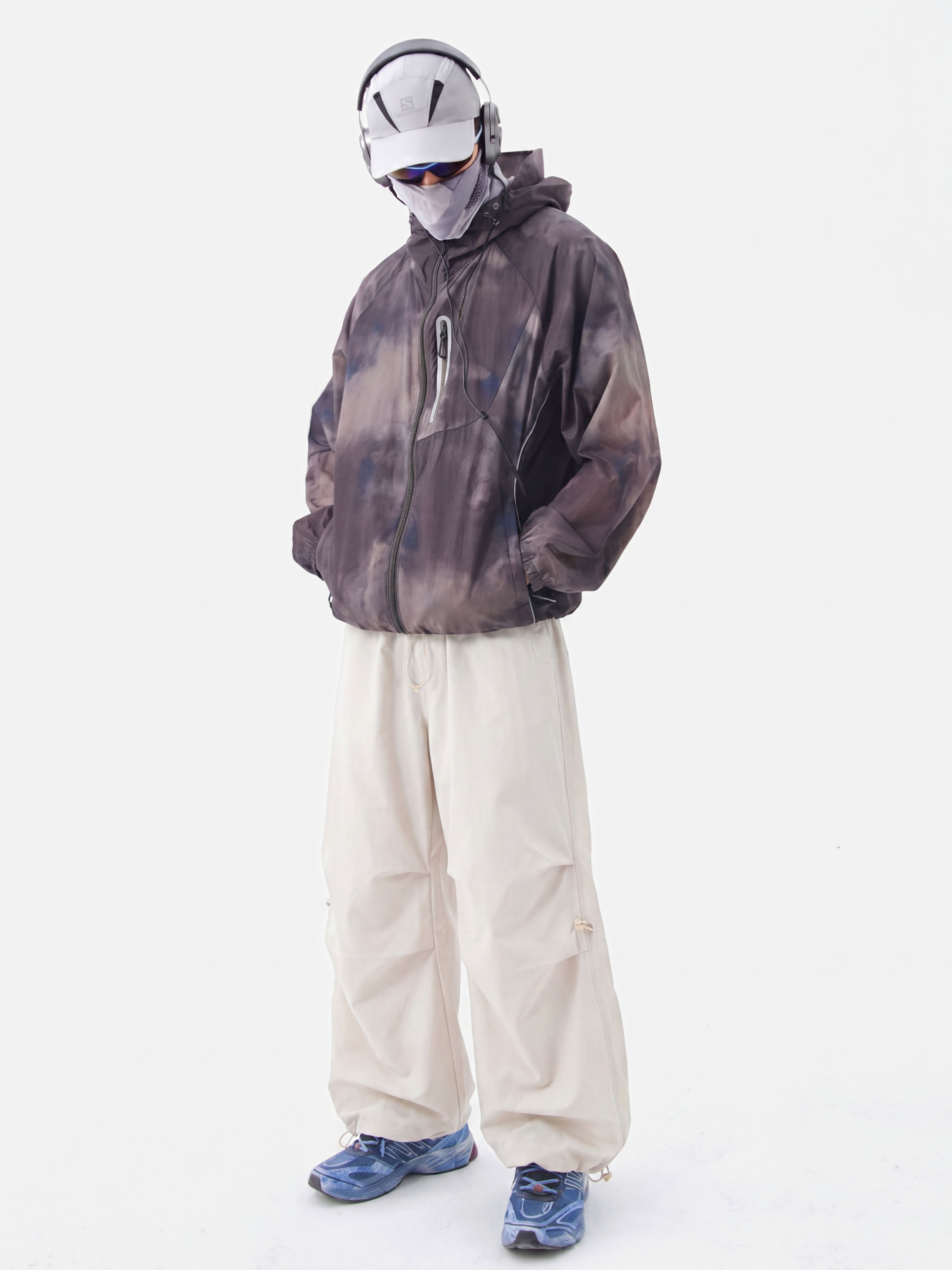 BaseGrill - Men's Quick-Dry Lightweight Parachute Pants