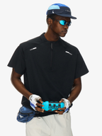 AuraFlow - Men's UPF50+ UV Protection Half-Zip T-Shirt