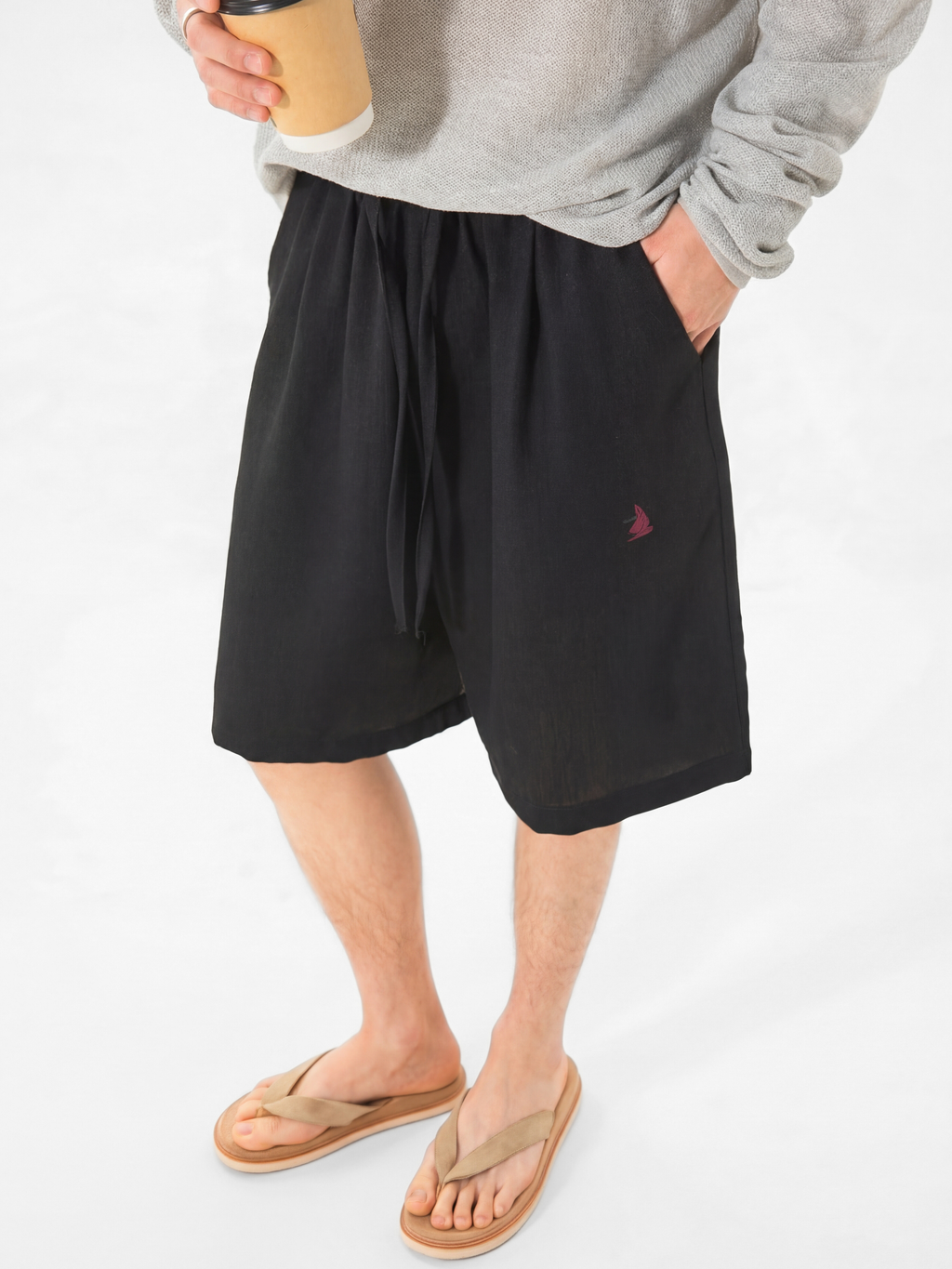 Ironfield - Men's Cooling Linen-Texture Breathable Shorts